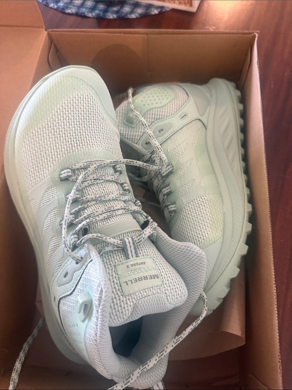 Merrell Antora 3 Mid WP womens Shoes in Mentha
